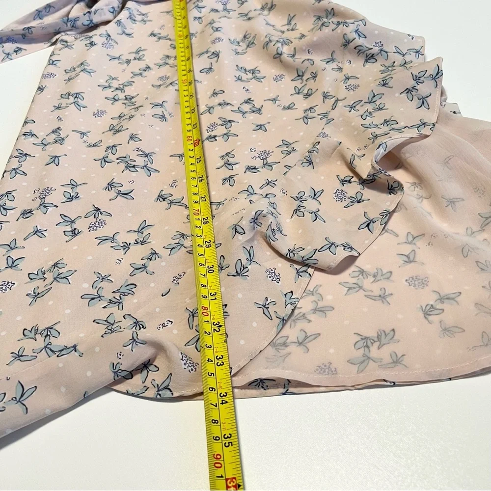 Lulu's Pink Floral Midi Dress - Picture 12 of 14